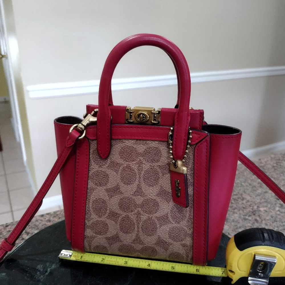 Coach 1941  Troupe 16 Signature Canvas mini satchel